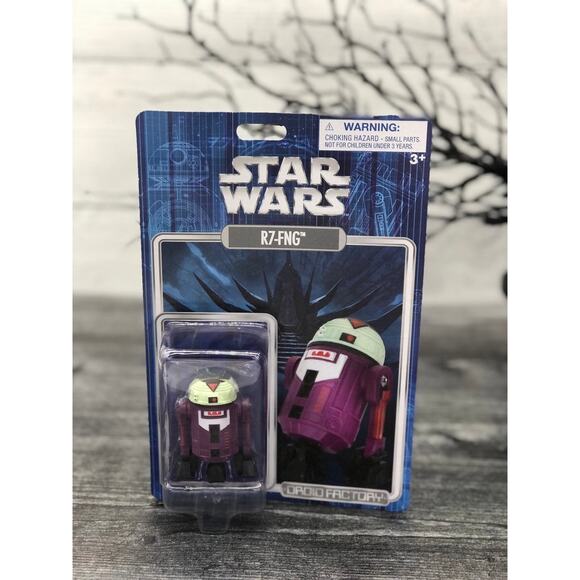Disney Parks 2022 R7-FNG Halloween Star Wars Droid Factory Figure Glow In Dark - Picture 1 of 11
